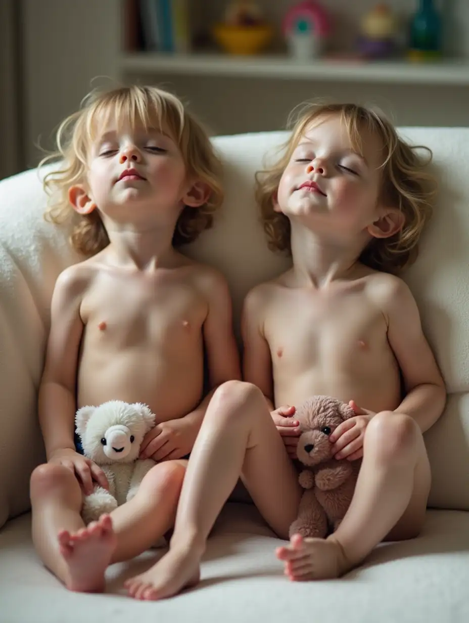 Two-Toddler-Girls-with-Stuffed-Animals-in-Playroom