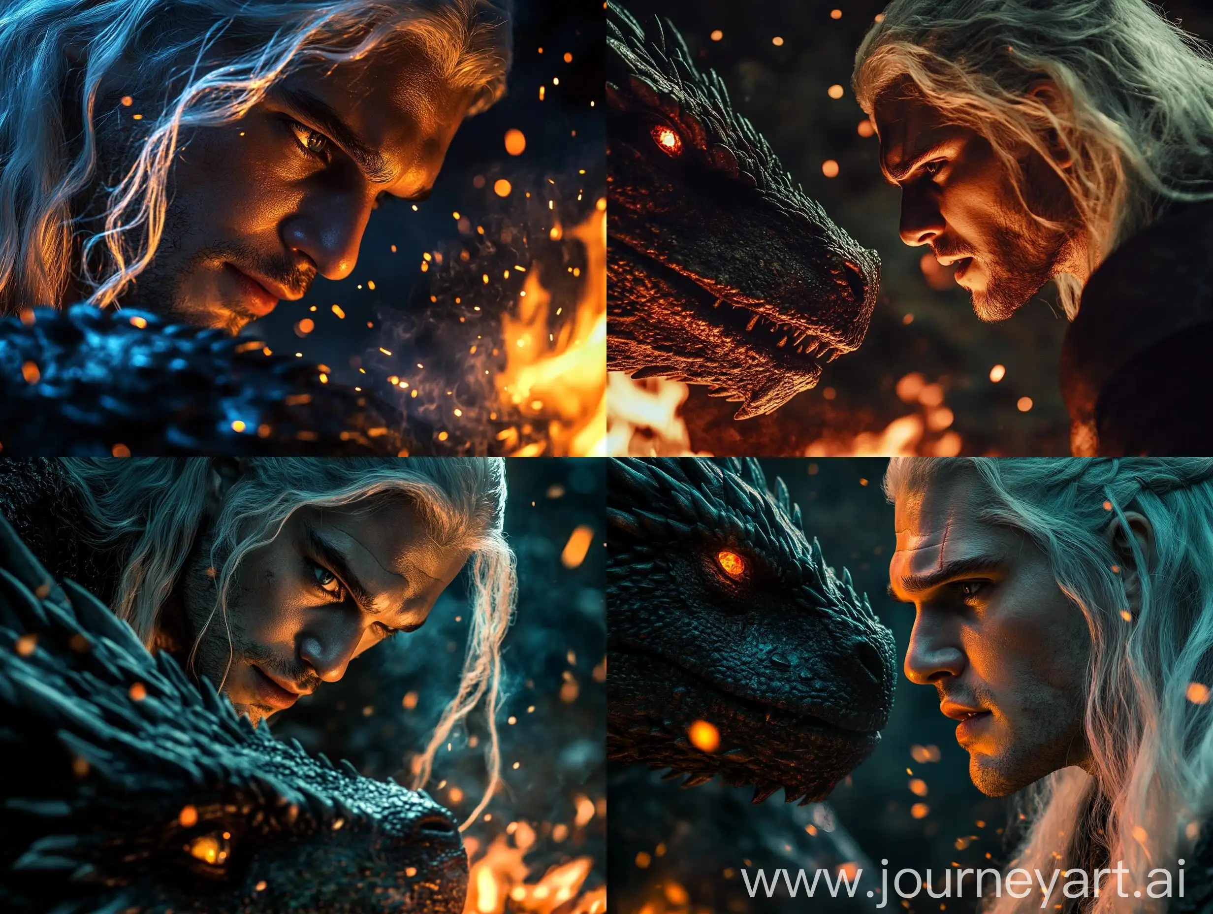 Henry-Cavill-as-Aegon-Targaryen-Petting-Dragon-at-Night