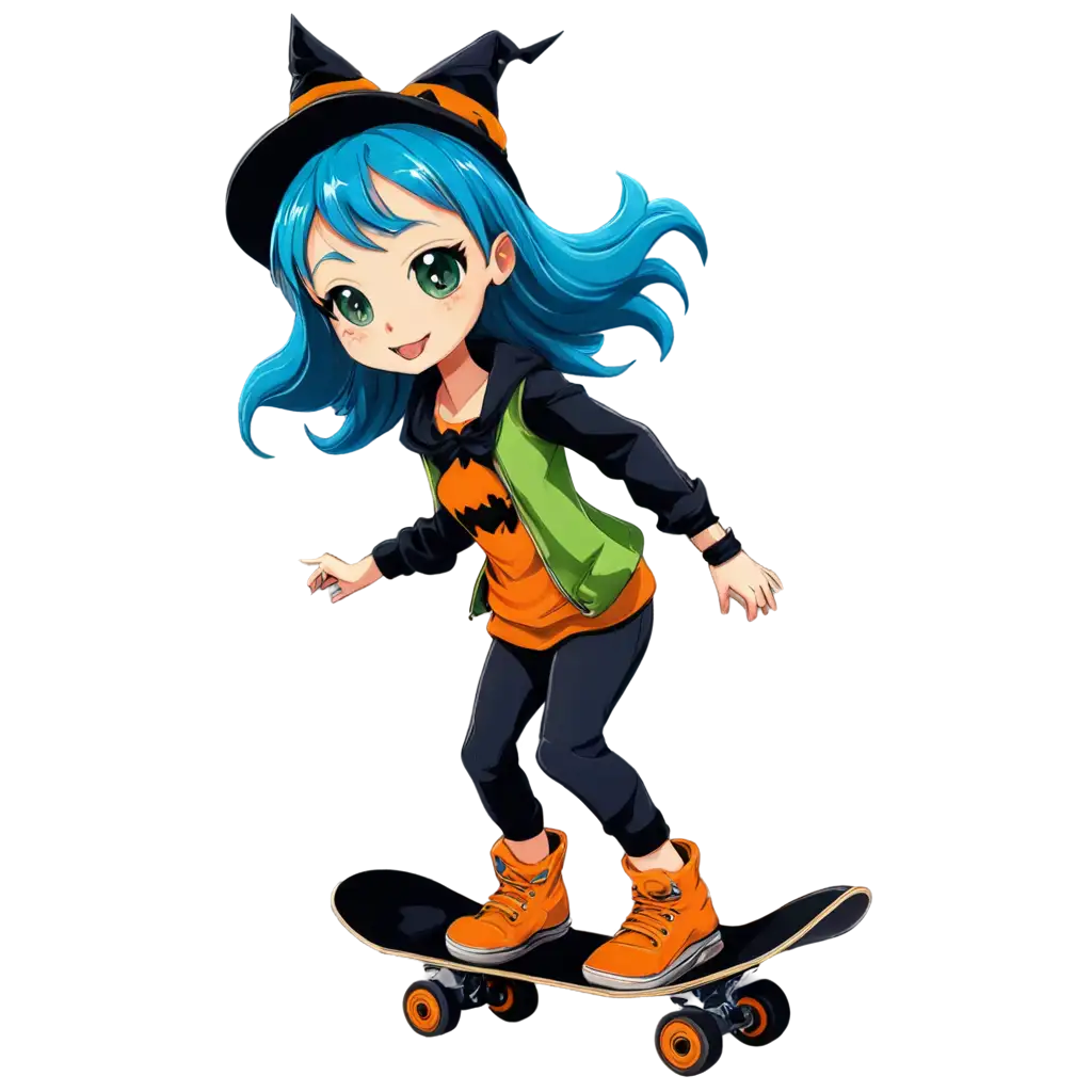 Badass-Halloween-Skater-Girl-PNG-Unique-Anime-Character-Illustration-for-Spooky-Vibes