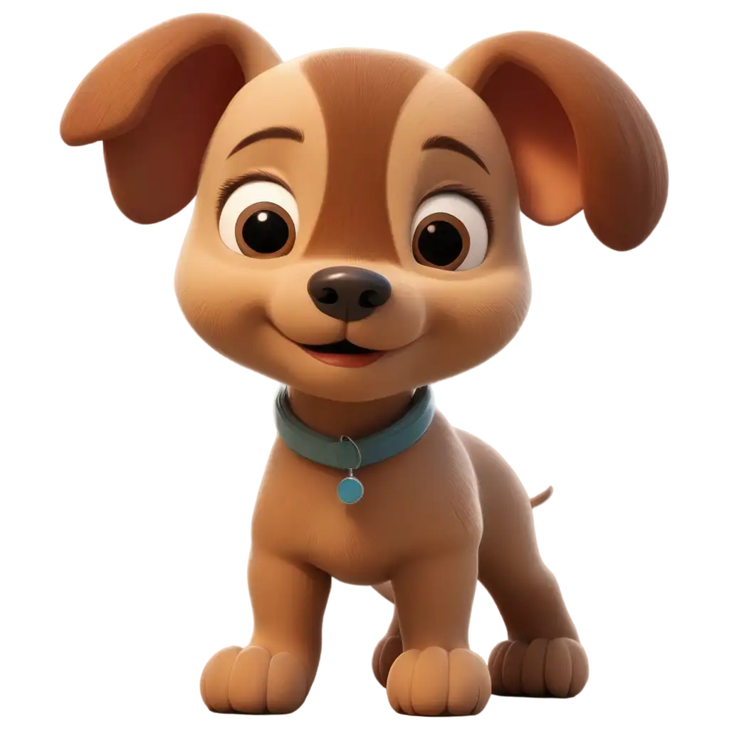 Adorable-Cartoon-Puppy-Playing-with-a-Ball-Enhance-Your-PNG-Image-with-Playful-Charm