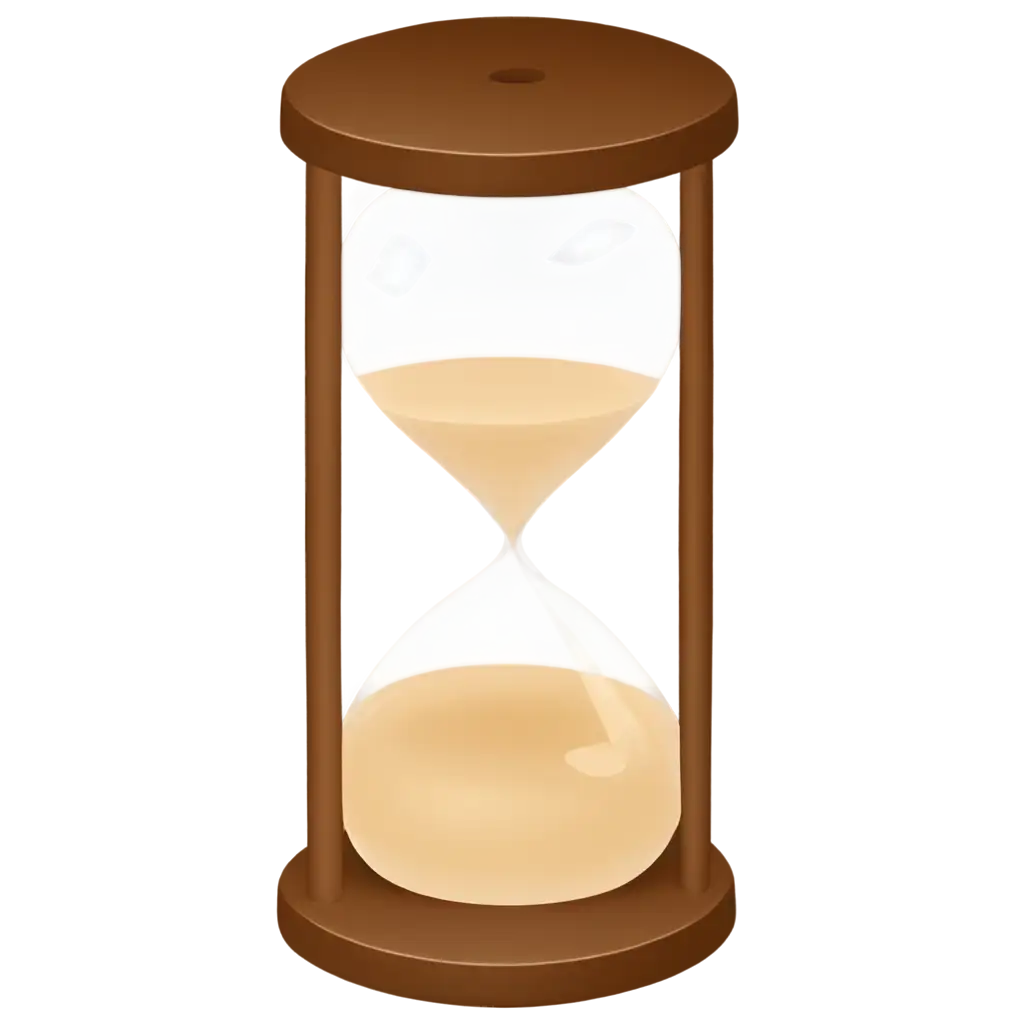 Sand-Clock-Emoji-iOS-PNG-HighQuality-Transparent-Image-for-Versatile-Use