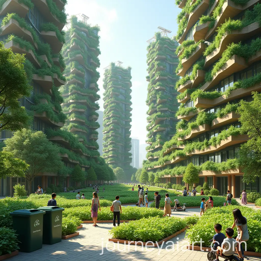 Futuristic-MycelAI-Image-Prompt-ExpansioniumBased-Green-Building-Complex-with-Urban-Gardens-and-EcoFriendly-Activities