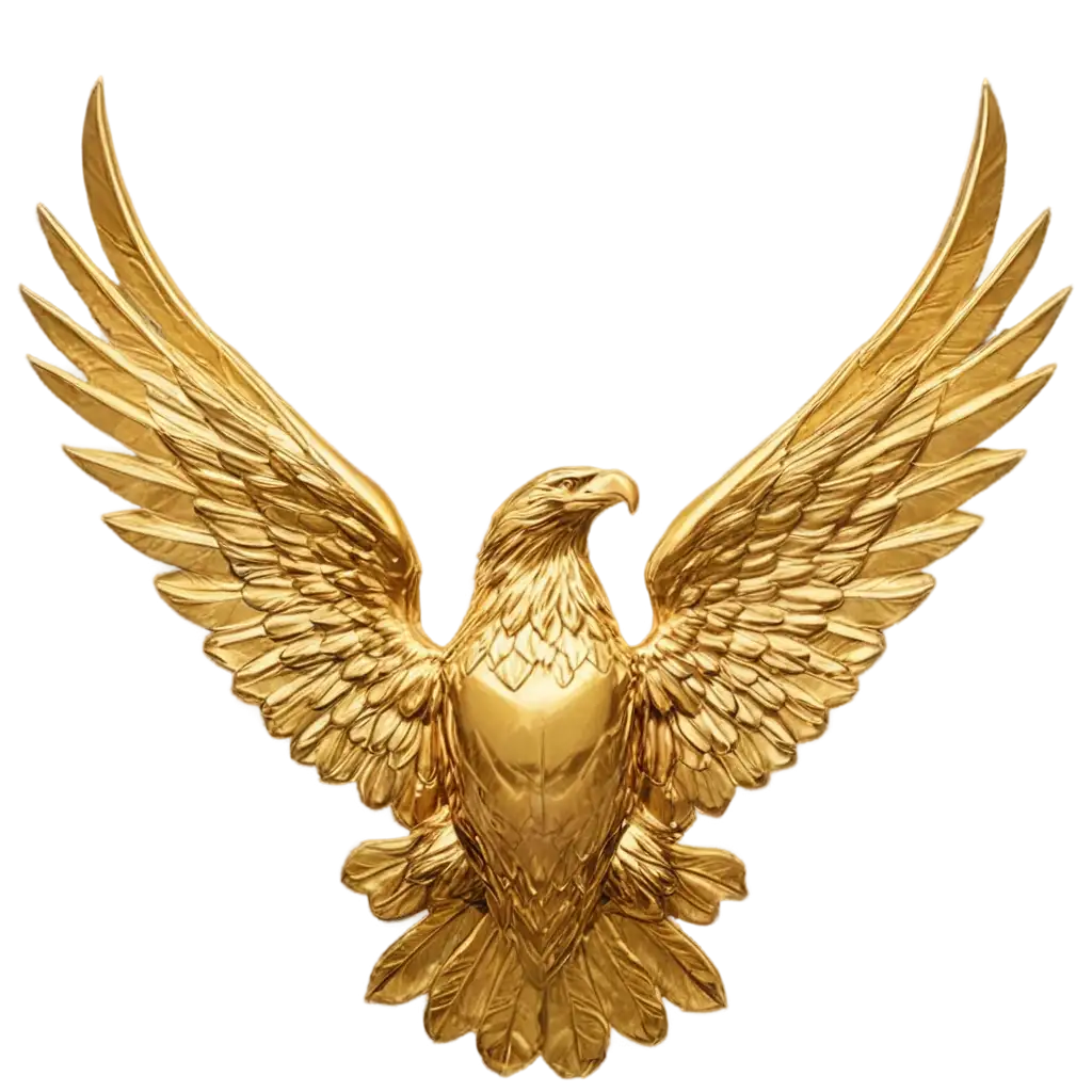 Gold-Crown-with-Cool-Eagle-Logo-PNG-HighQuality-Transparent-Image-for-Versatile-Use