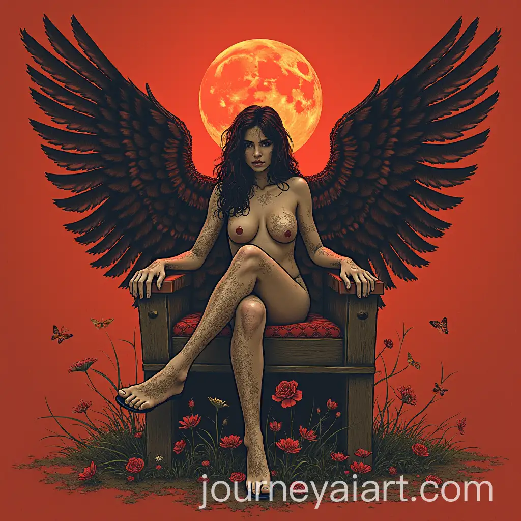 Vibrant-Album-Artwork-for-La-Posizione-by-Karenin