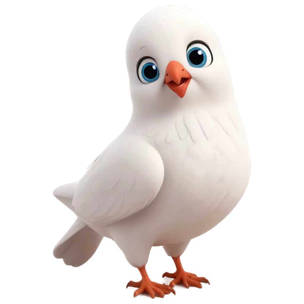 Cute-Full-White-Dove-Bird-Cartoon-PNG-for-Versatile-Graphic-Use