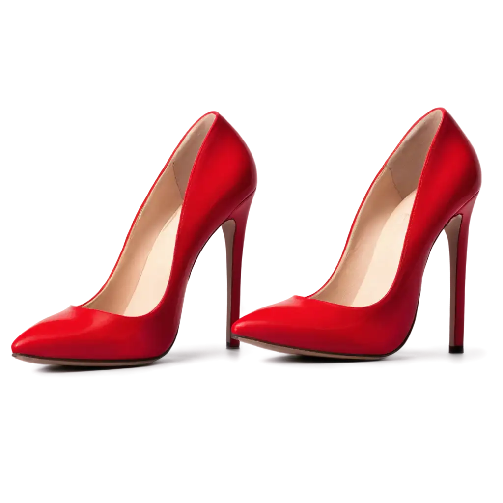 High-Heel-Red-PNG-Image-A-Chic-Stylish-and-Versatile-Fashion-Asset