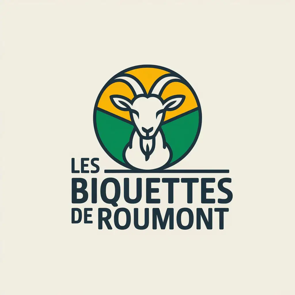 LOGO-Design-for-Les-Biquettes-de-Roumont-Elegant-Goat-Symbol-on-Clear-Background