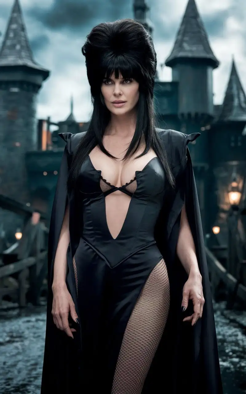 Charlize-Theron-as-Elvira-in-Dark-Fantasy-Setting-with-Skulls