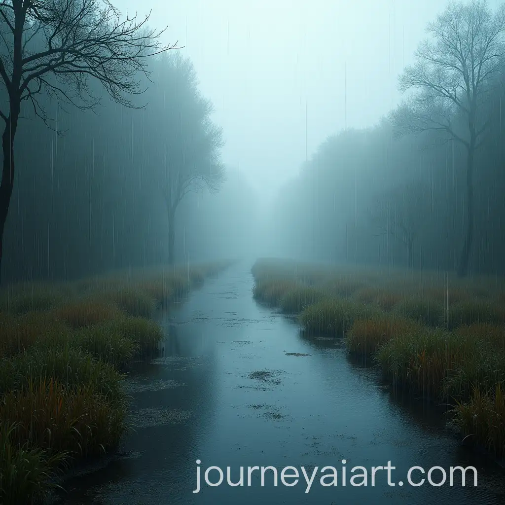 Natural-Landscape-with-Rain-and-Light-Fog