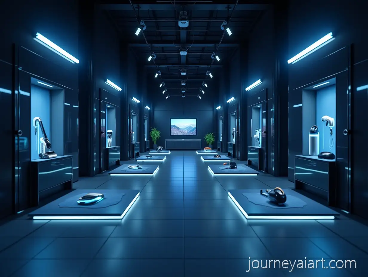 Futuristic-Virtual-Showroom-Lobby-with-Hair-Floor-Air-and-Lighting-Zones