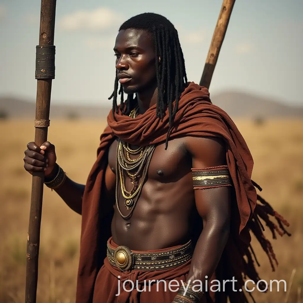 Powerful-African-WarriorAI-Image-Expansion-in-Traditional-Armor
