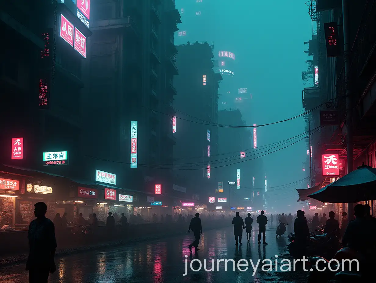 Futuristic-Dystopian-Mumbai-with-Neon-Lights-and-Crowded-Streets
