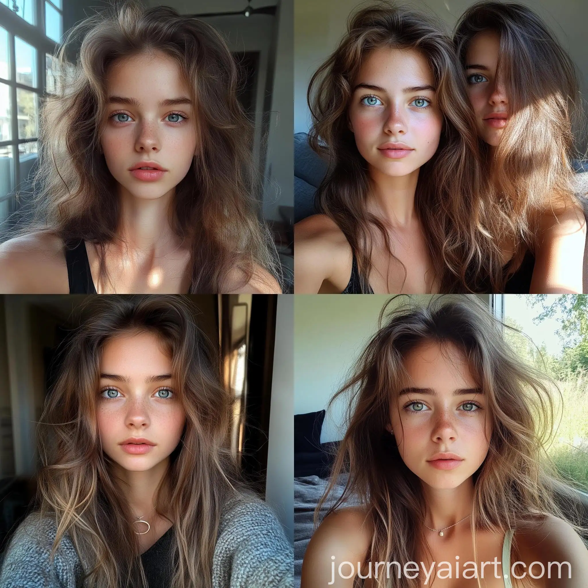 Young-Woman-Taking-Selfie-in-Urban-Setting