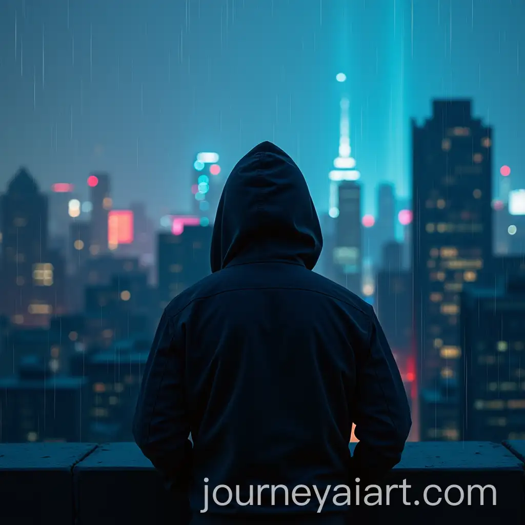 Hacker-in-Hoodie-on-Roof-Overlooking-City-with-Digital-Rain