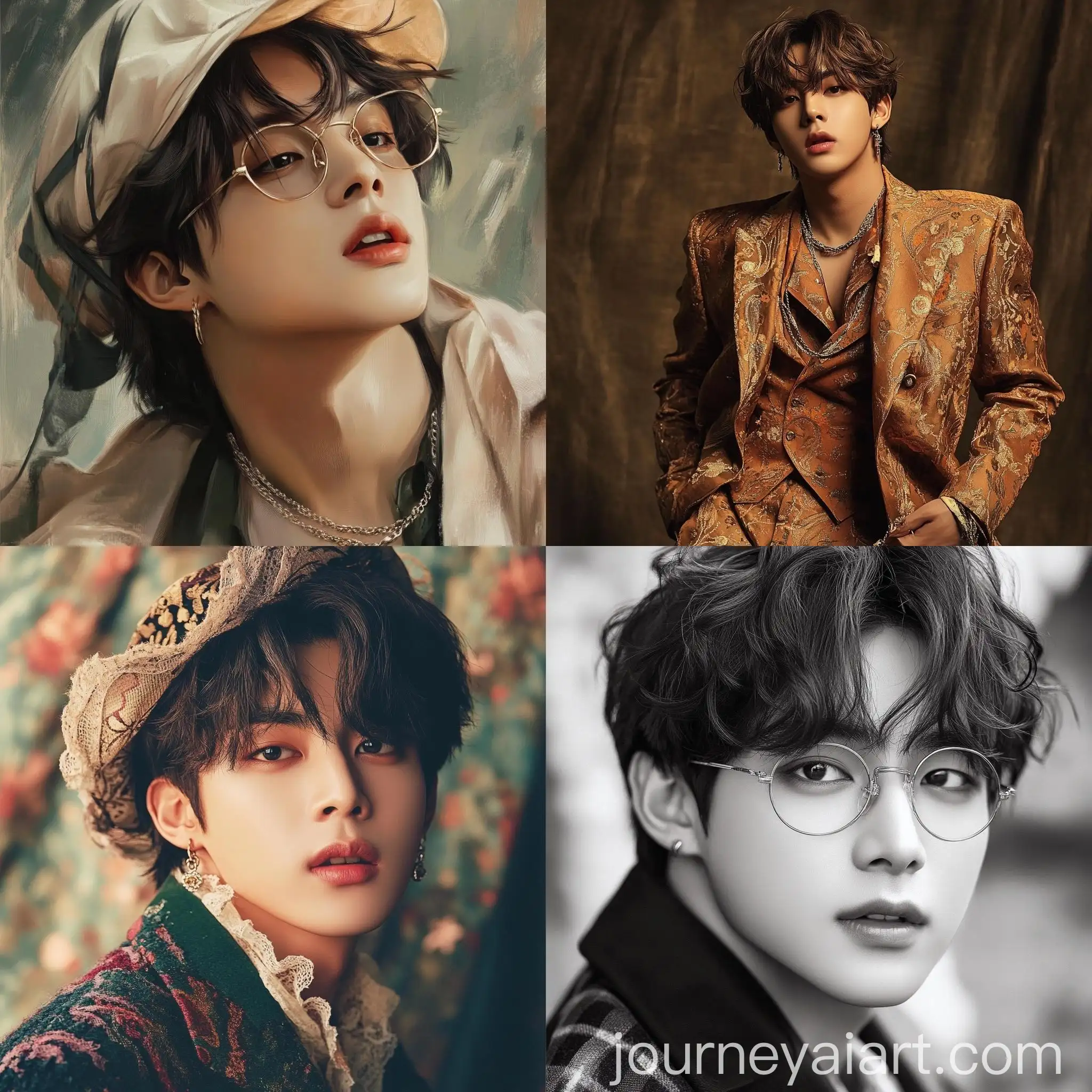 Vintage-Era-Portrait-of-BTS-Taehyung
