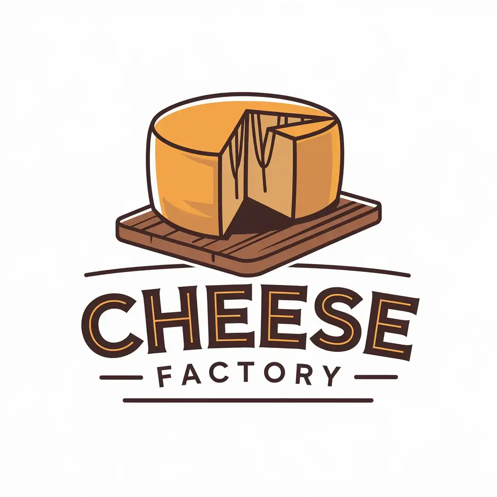 LOGO Design for Cheese Vector Design with Cheese Symbol for Restaurant Industry