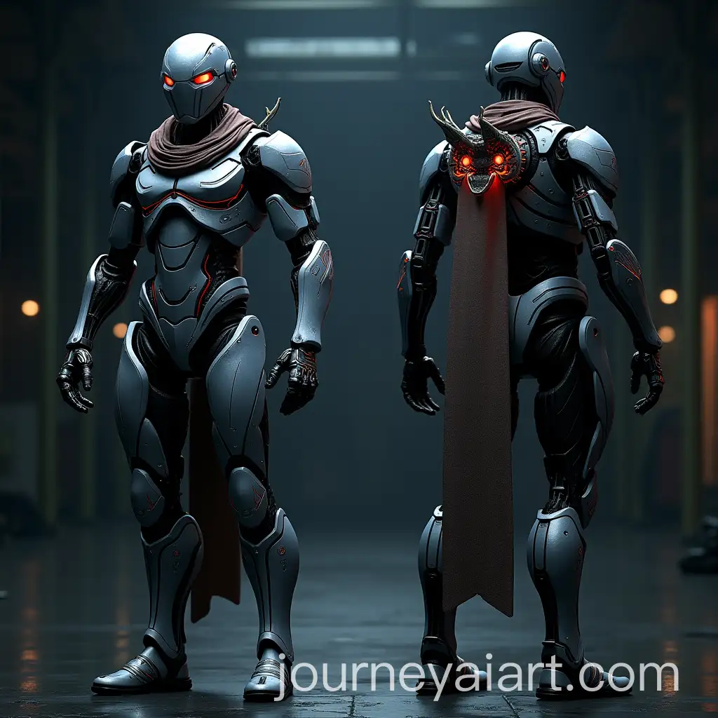 Futuristic-Ninja-Robot-Concept-Art-with-Cybernetic-Armor-and-Jet-Thrusters