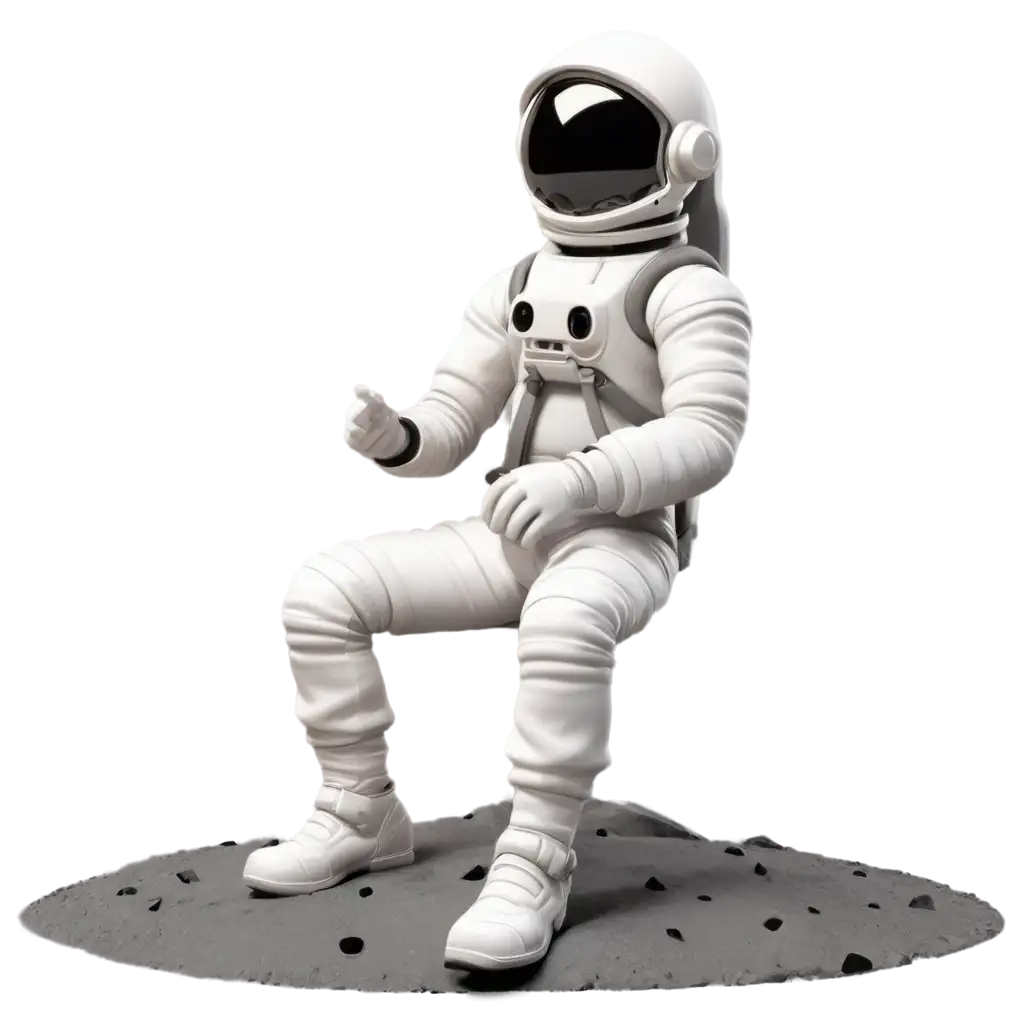 3D-Astronaut-Sitting-on-the-Moon-PNG-HighQuality-Space-Image-for-Diverse-Uses