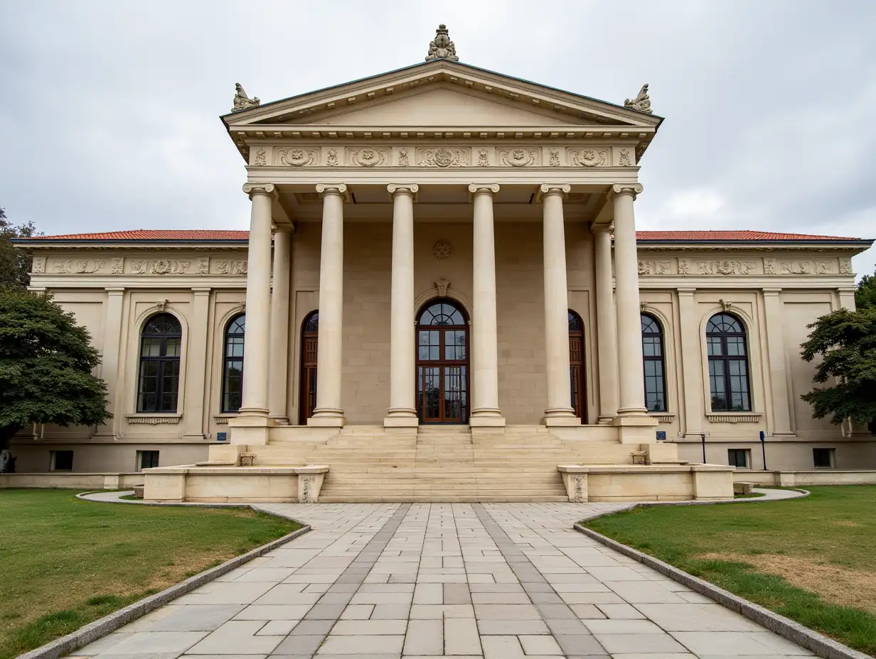 National-Museum-of-Fine-Arts-in-Tbilisi-Georgia-Exhibiting-Classical-Artifacts