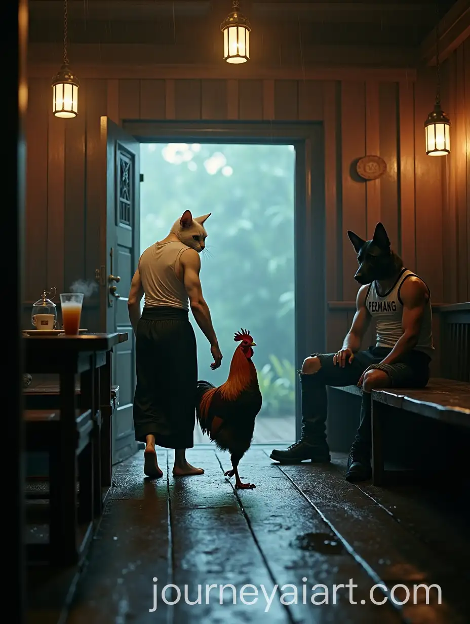 FirstPAI-Image-Prompt-Expansionerson-POV-in-a-Traditional-Indonesian-Warung-During-Heavy-Rain-with-Anthropomorphic-Characters