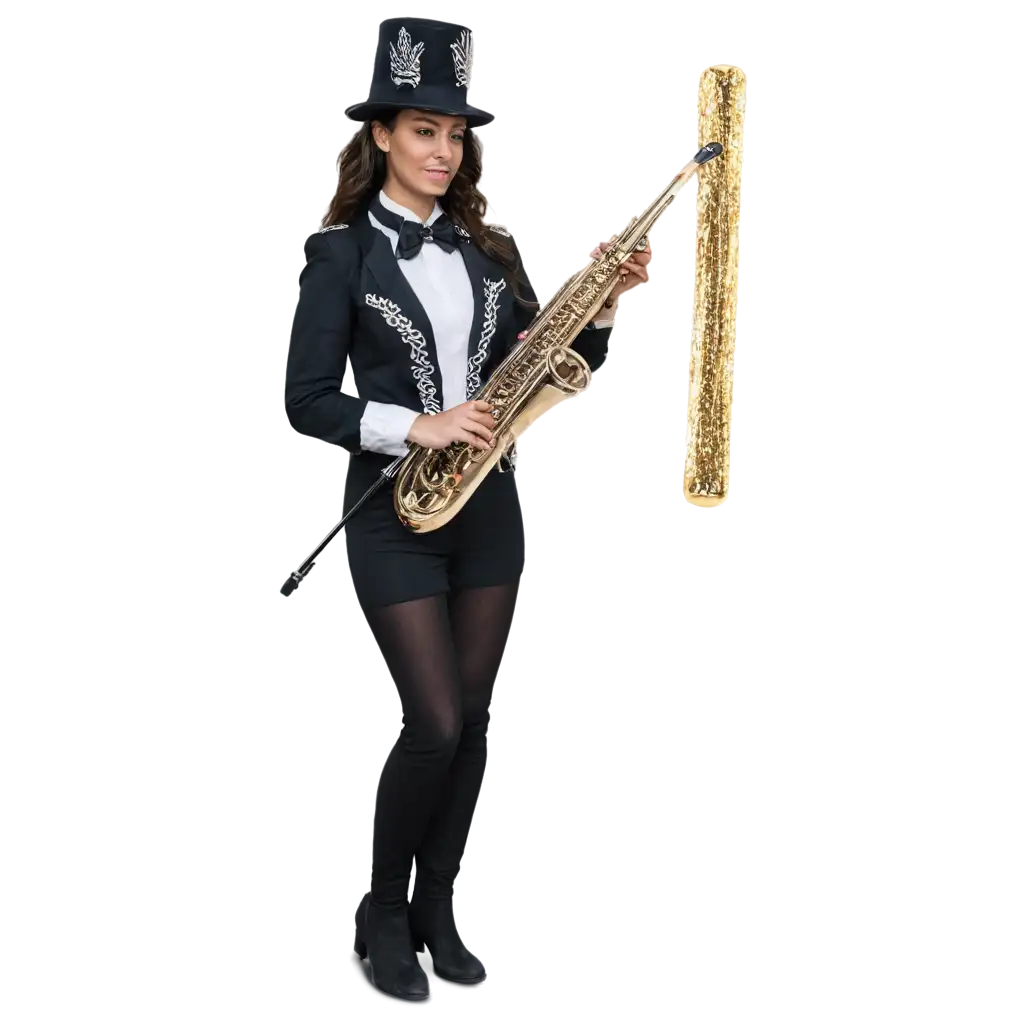 Create-a-Woman-Marching-Band-Beacon-PNG-Image-for-Vibrant-Online-Presence