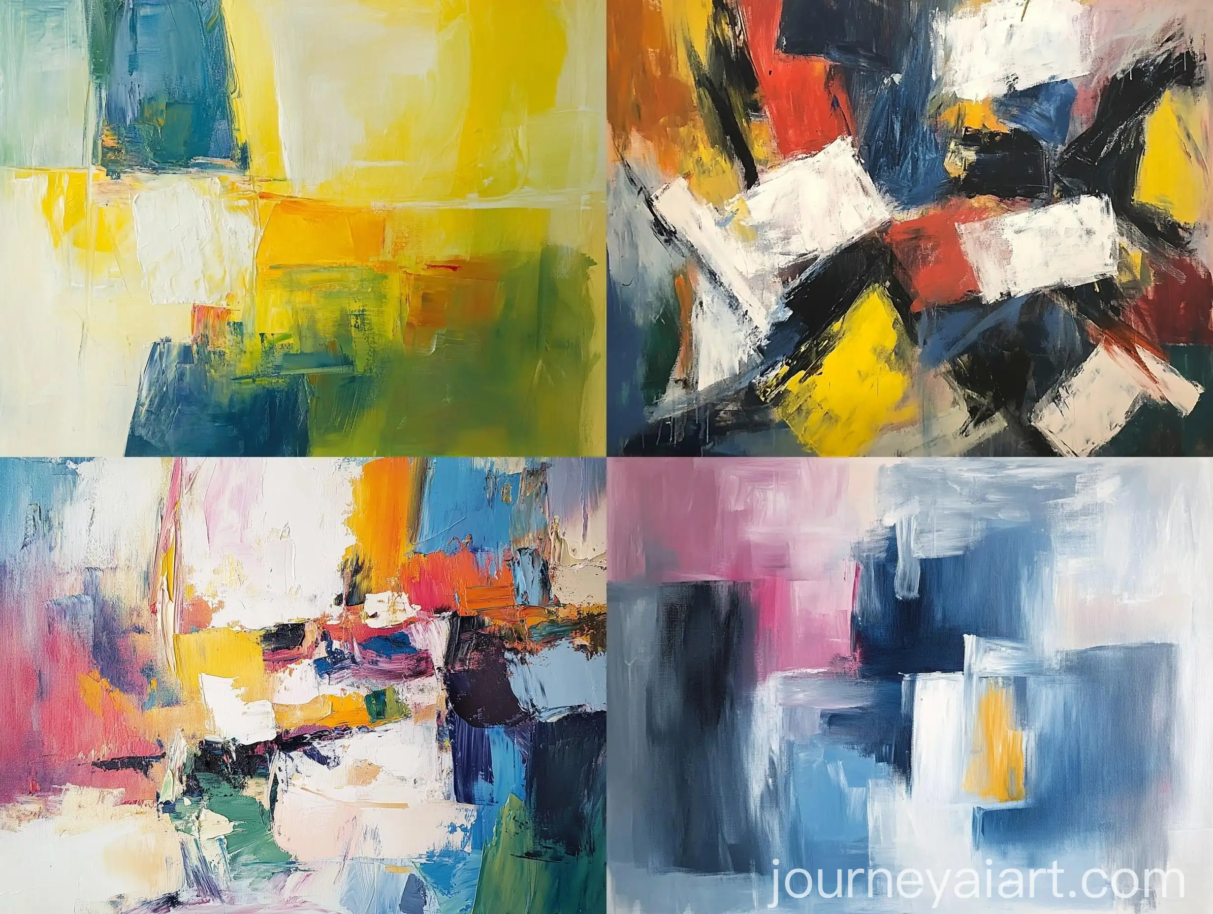 Abstract-Oil-Painting-with-Large-Strokes-on-Canvas