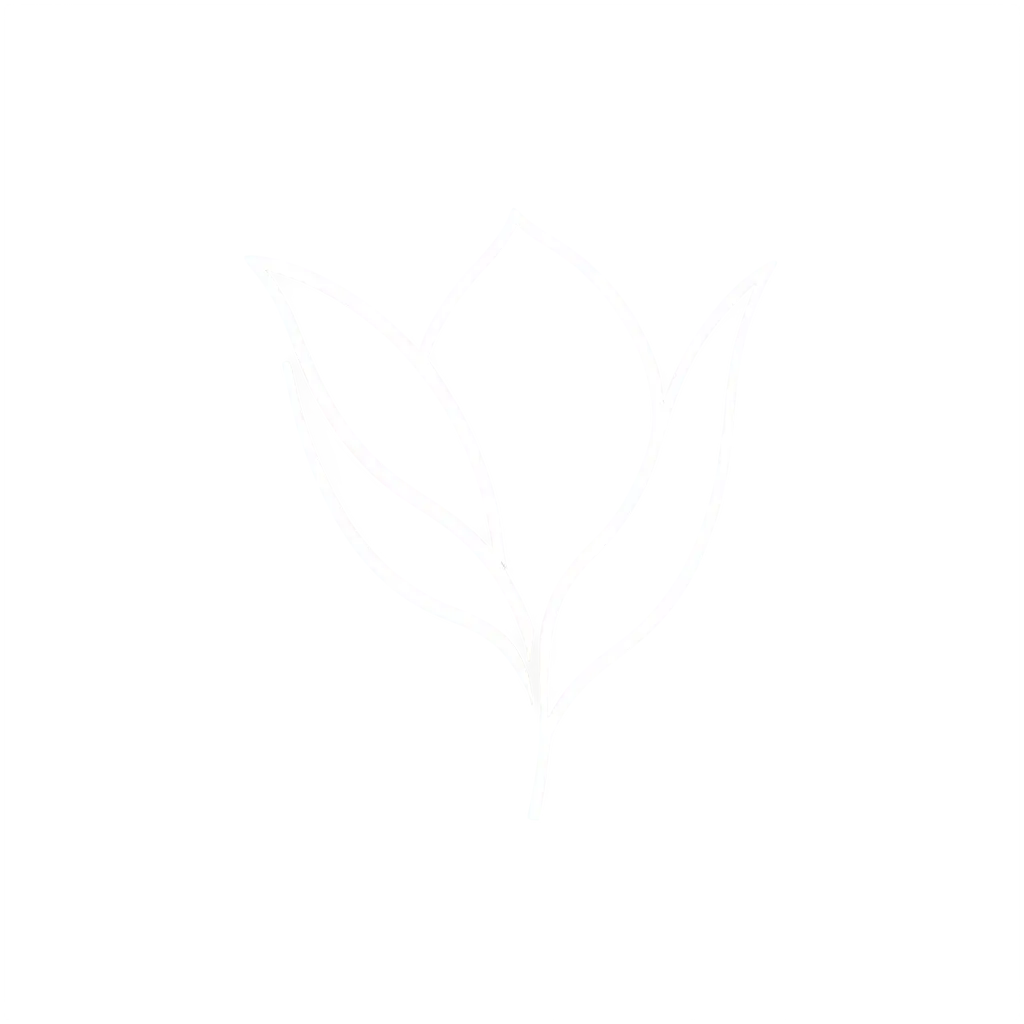 Black-and-White-Tulip-Shape-PNG-Logo-Exquisite-Design-for-Versatile-Use