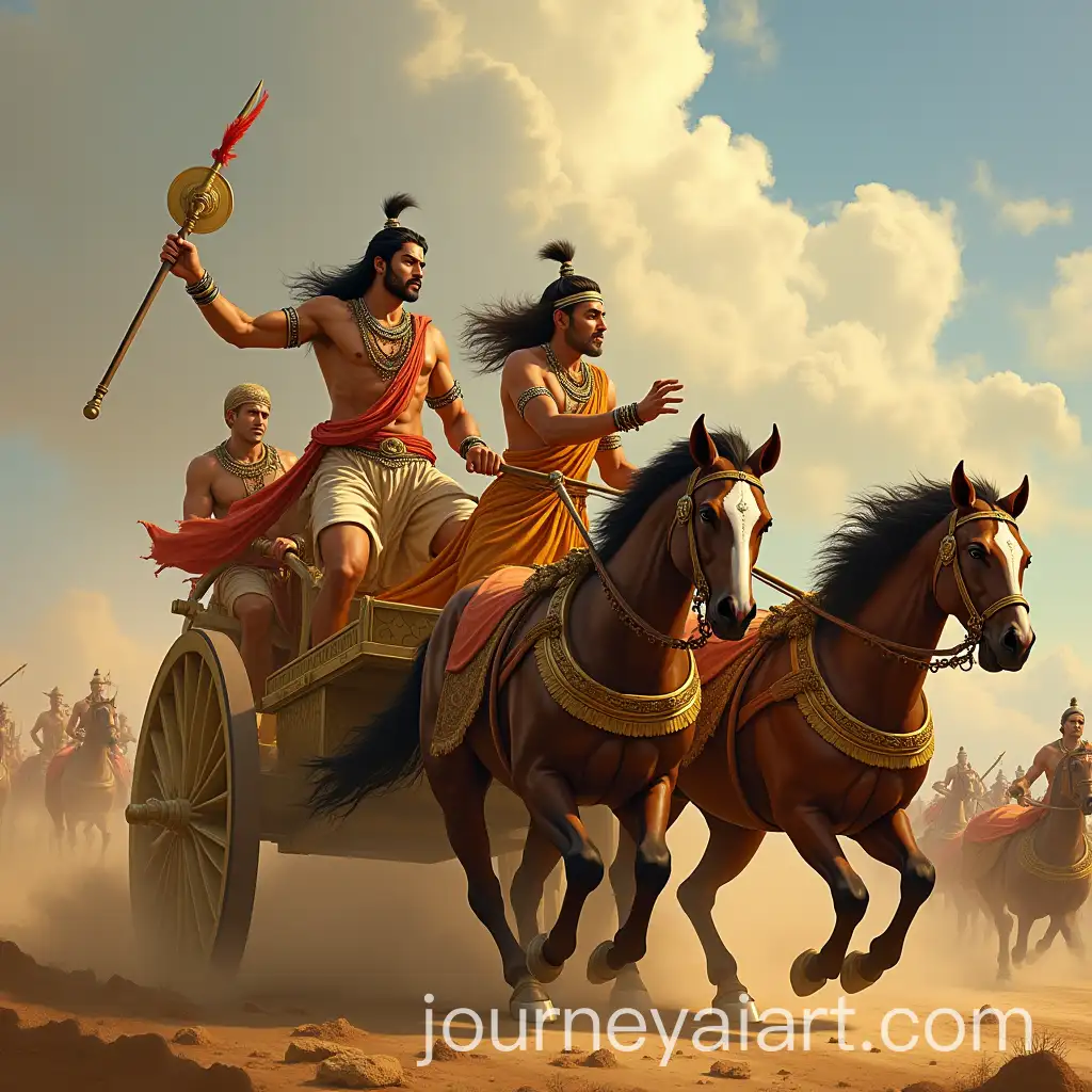 AI-Image-Expansion-and-SEOArjuna-and-Krishna-on-a-Golden-Chariot-in-the-Battle-of-Kurukshetra