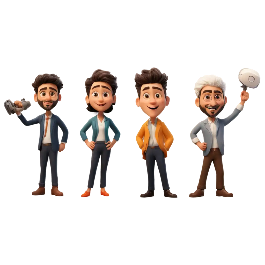 Cartoon-Creative-Workers-PNG-Versatile-and-HighQuality-Image-for-Various-Applications