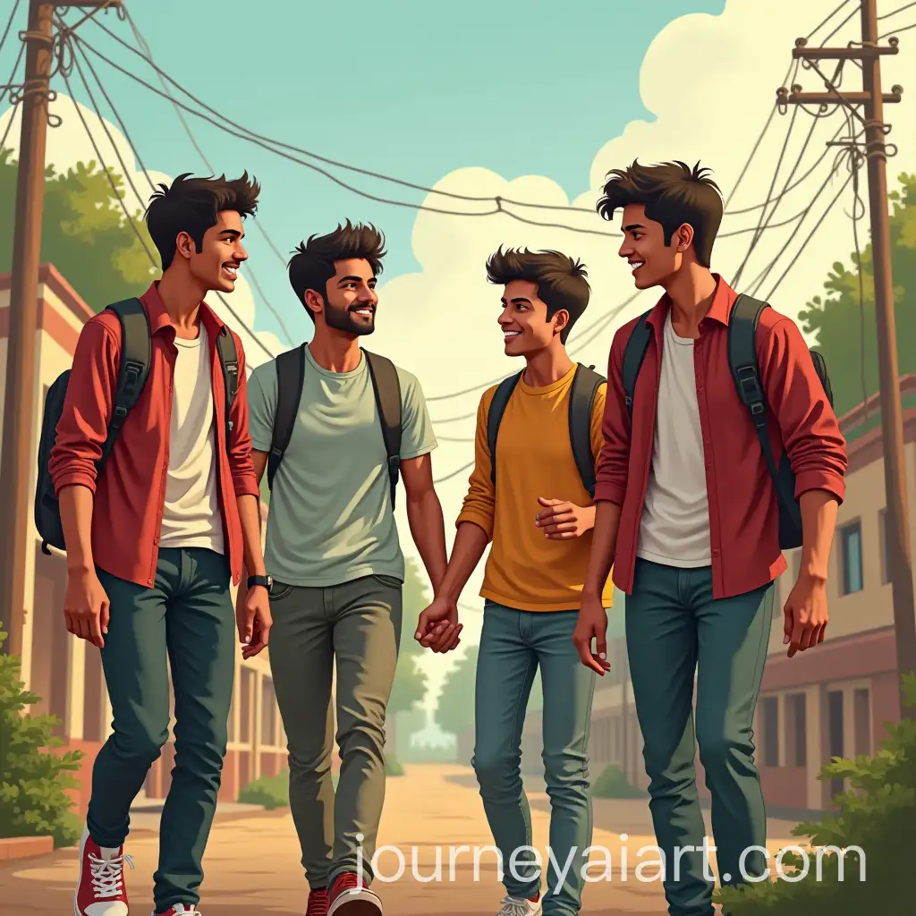 Four-Lifelong-Friends-with-Different-Dreams-in-a-Small-Town