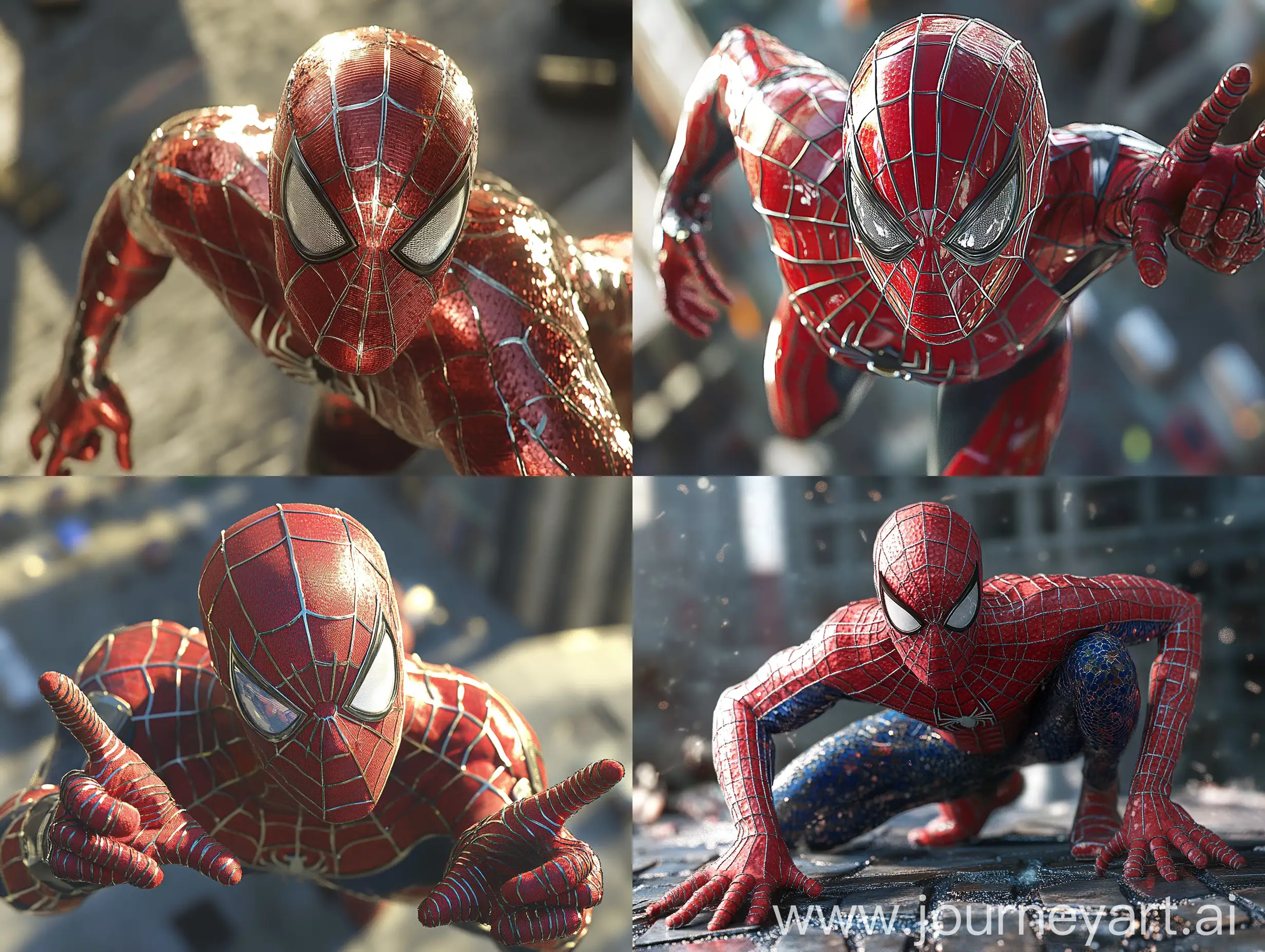 Spider-Man-x-Iron-Global-Illumination-CGI-VFX-Pose