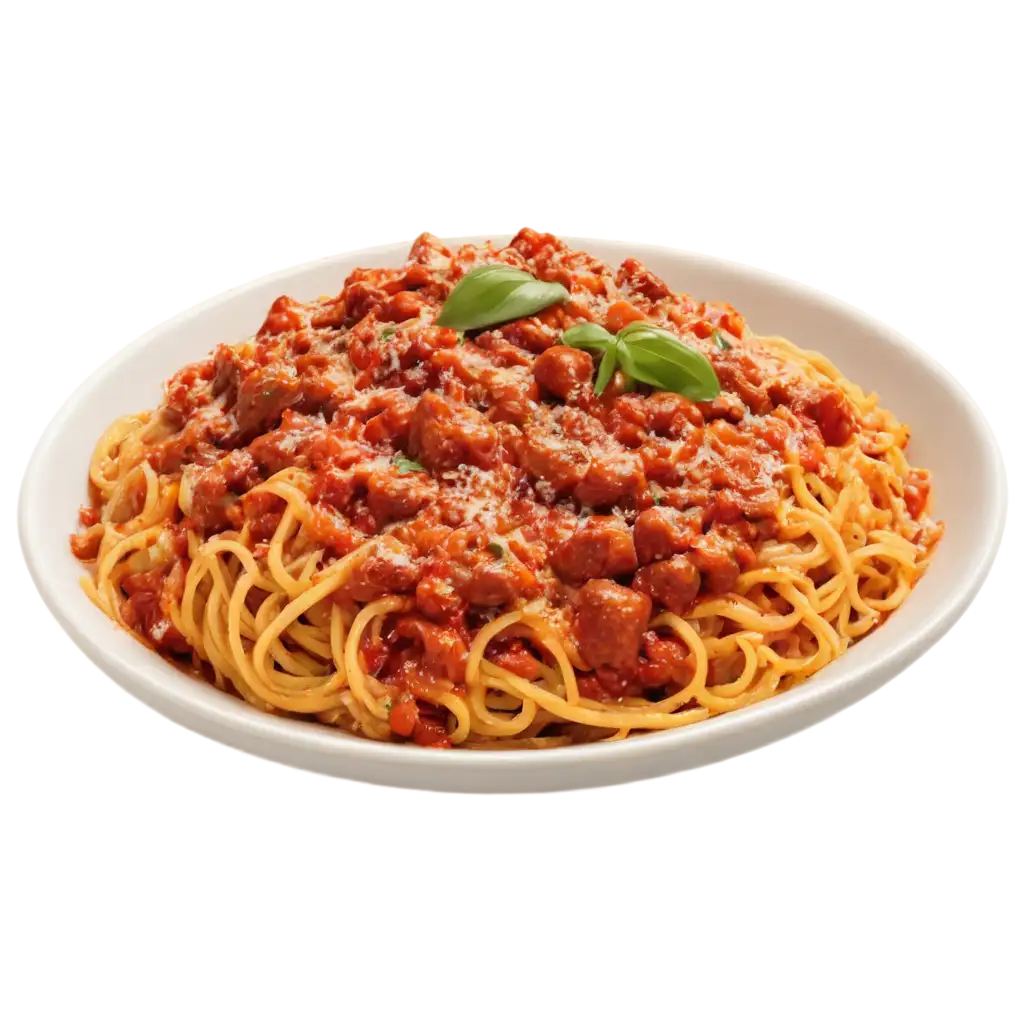 Spicy-Sausage-Spaghetti-PNG-Image-HighQuality-Culinary-Visuals-for-Your-Projects