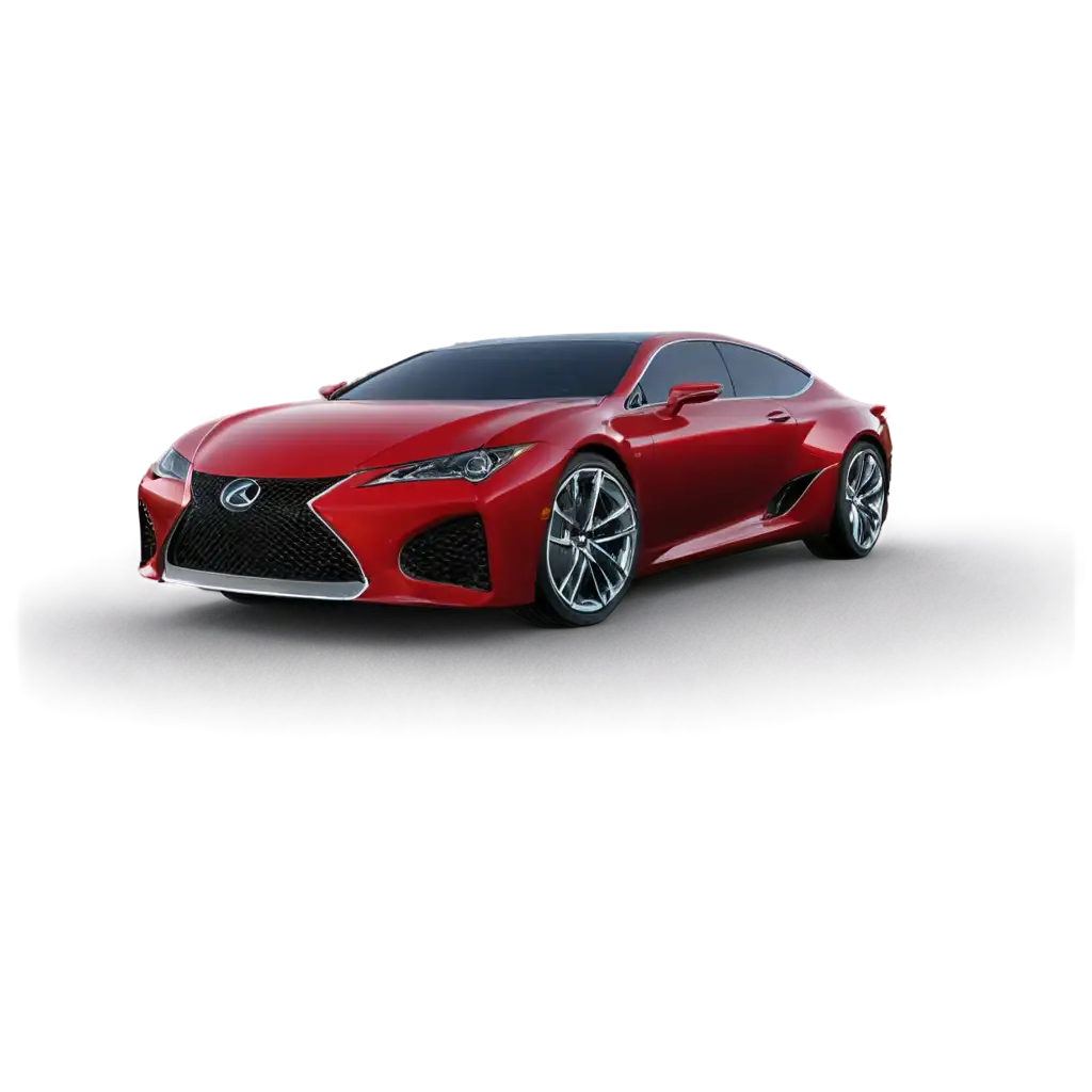 Stunning-HighResolution-PNG-A-Grand-Red-Lexus-in-Motion