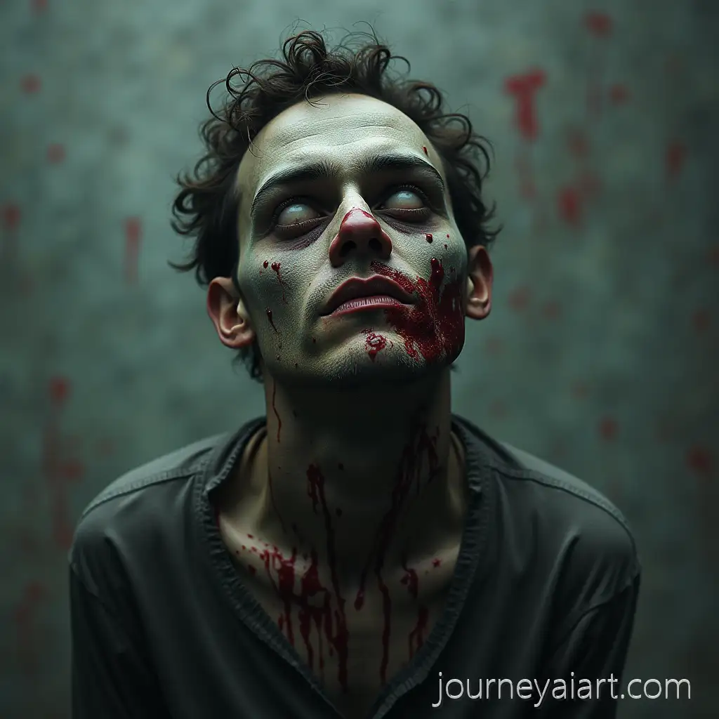 Human-Slowly-Turning-IntoZombie-Transformation-Struggle-a-Zombie-Struggling-to-Speak