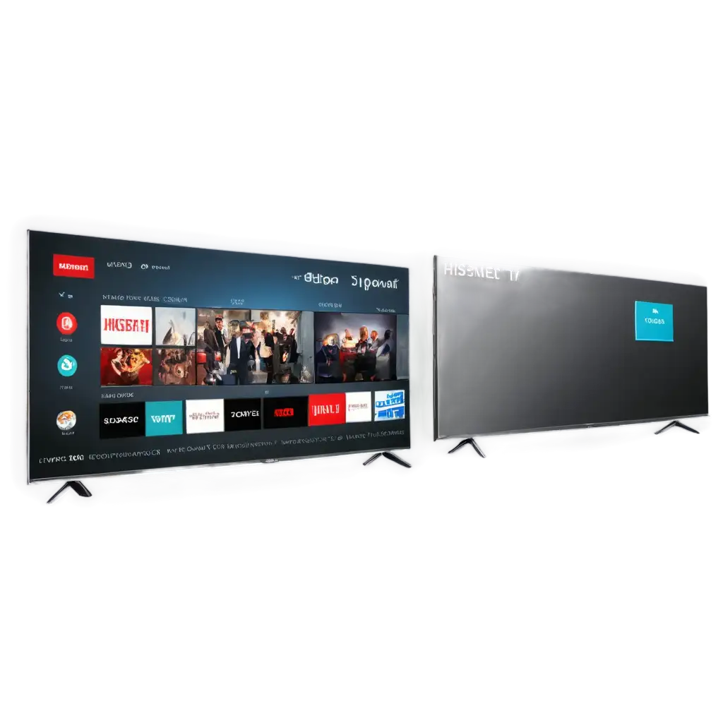 Hisense-Smart-TV-PNG-Image-HighQuality-Clarity-for-Modern-Digital-Displays