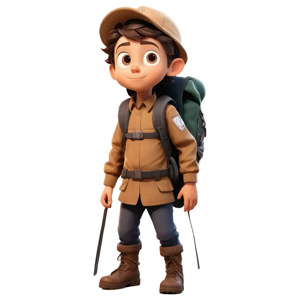 Adventurous-Small-Boy-in-Explorer-Costume-PNG-Image