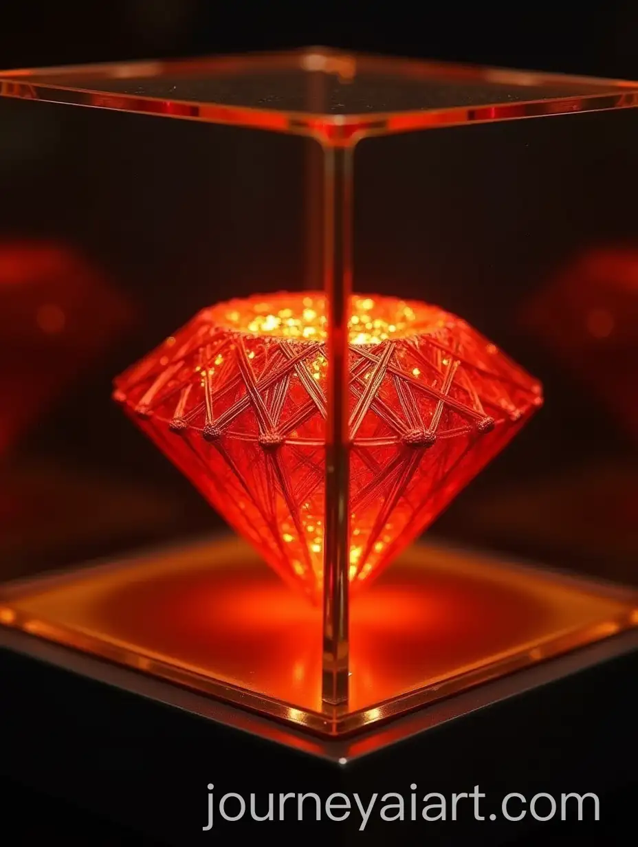 UltraRealistic-Diamond-Crafted-from-Vibrant-Red-Saffron-Threads