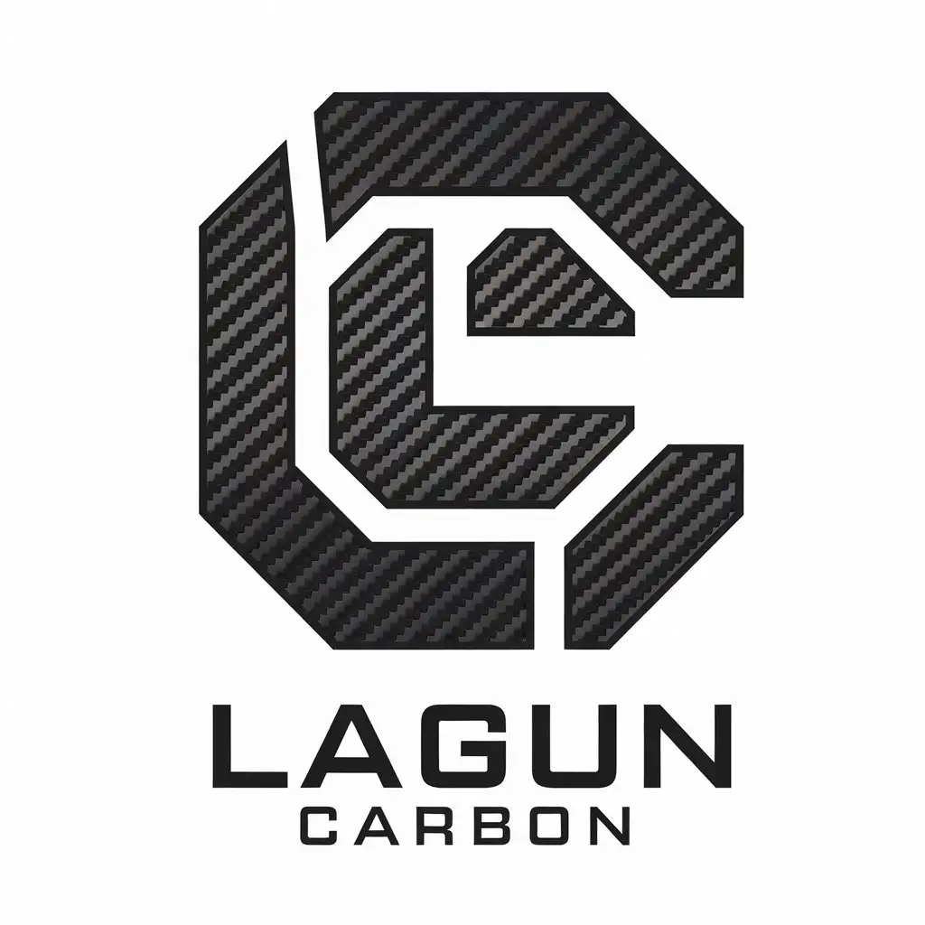 Logo-Design-for-LAGUN-CARBON-Sleek-Carbon-Fiber-Theme-for-Internet-Industry