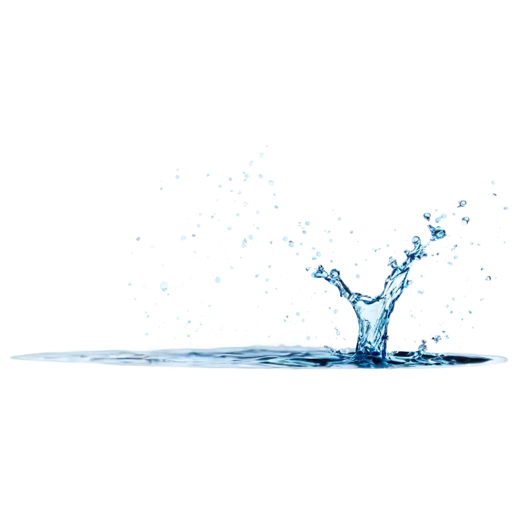 a water splash