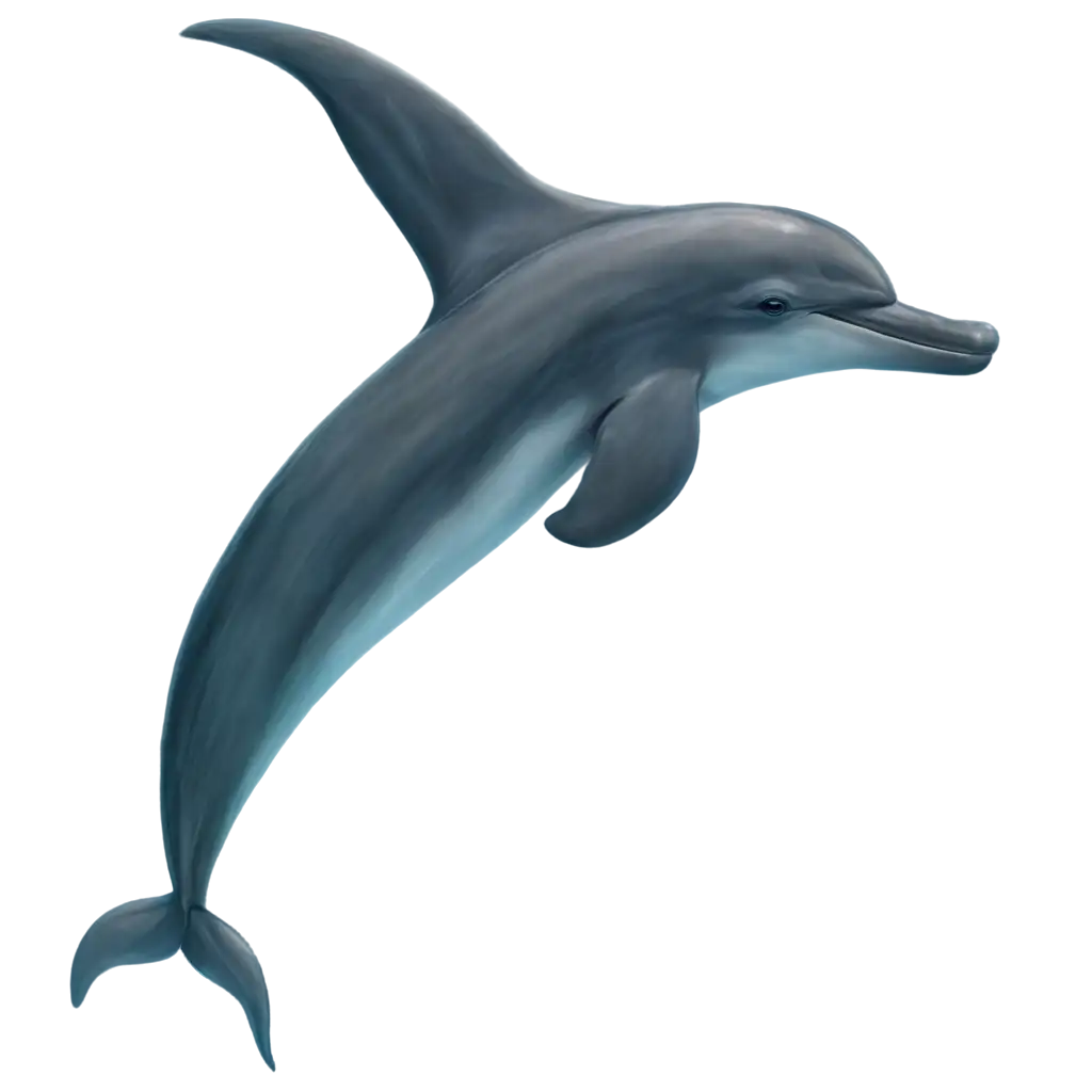 Crystal-Blue-Waters-PNG-Image-of-a-Dolphin-Swimming-with-Its-Calf