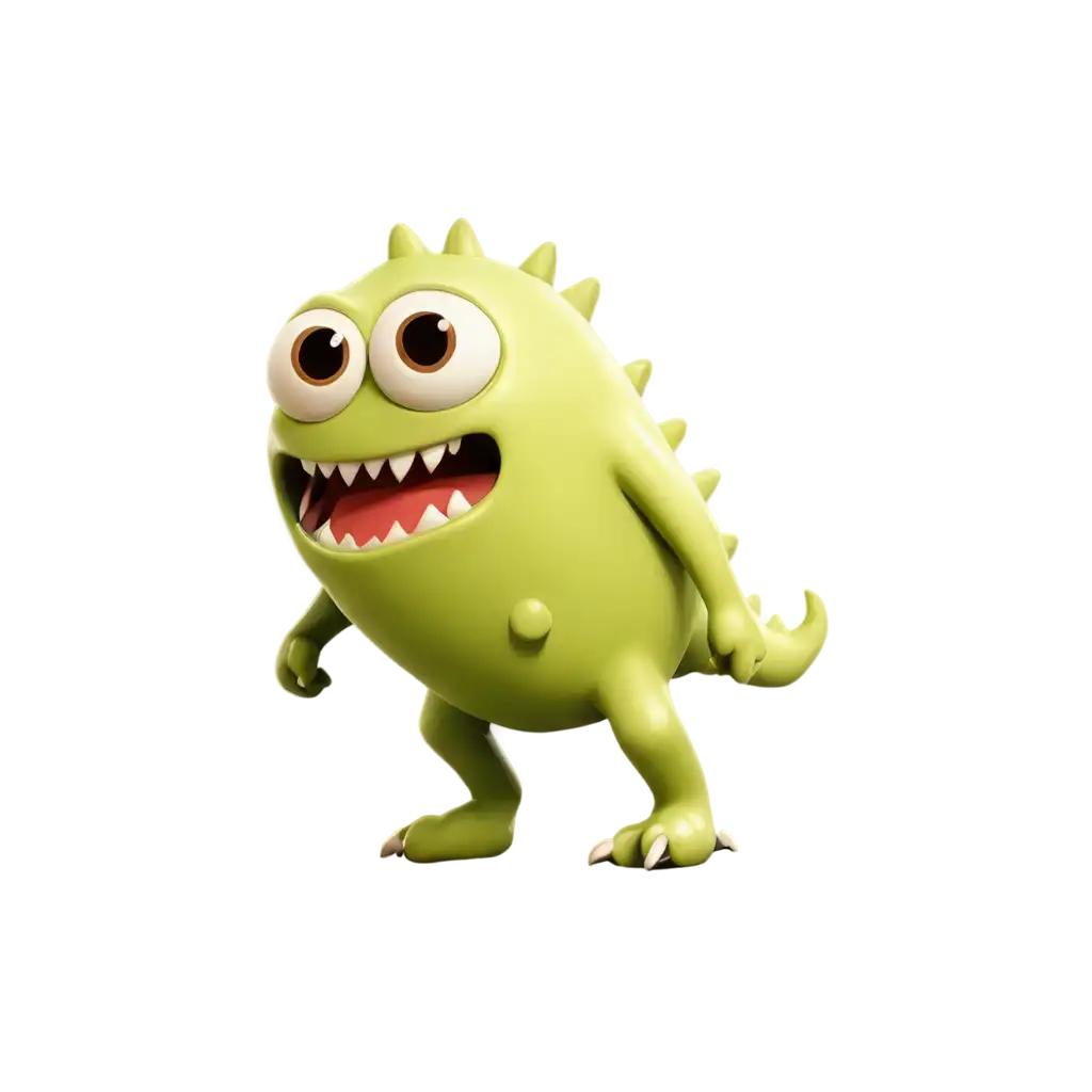 2-Legs-Little-Cute-Monster-Retro-Game-Style-Cartoon-Side-View-PNG-Image