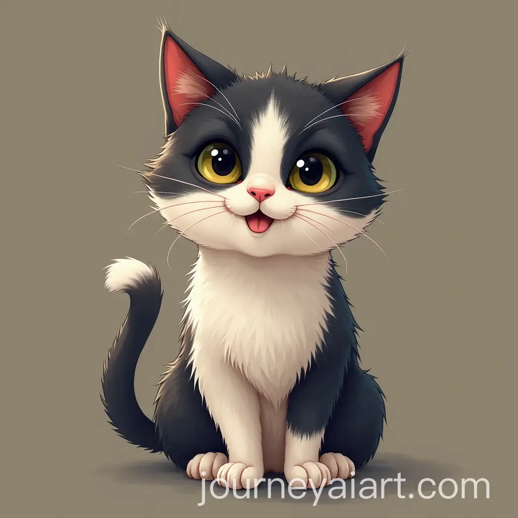 Cute-Cat-in-a-Relaxed-Pose