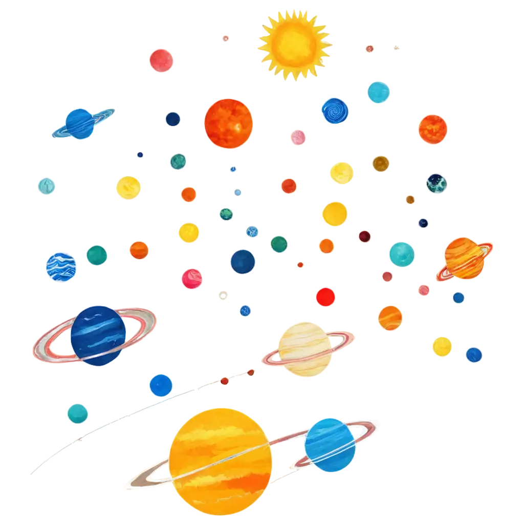 Kandinsky-Style-Solar-System-PNG-Abstract-Space-Art-for-Modern-Designs