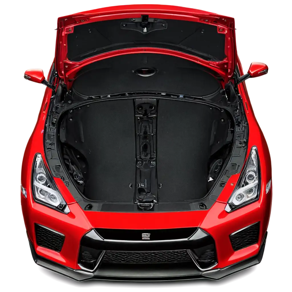 Red-Nissan-GTR-Hood-Open-PNG-Image-HighQuality-Transparent-Car-Detail-for-Creative-Projects