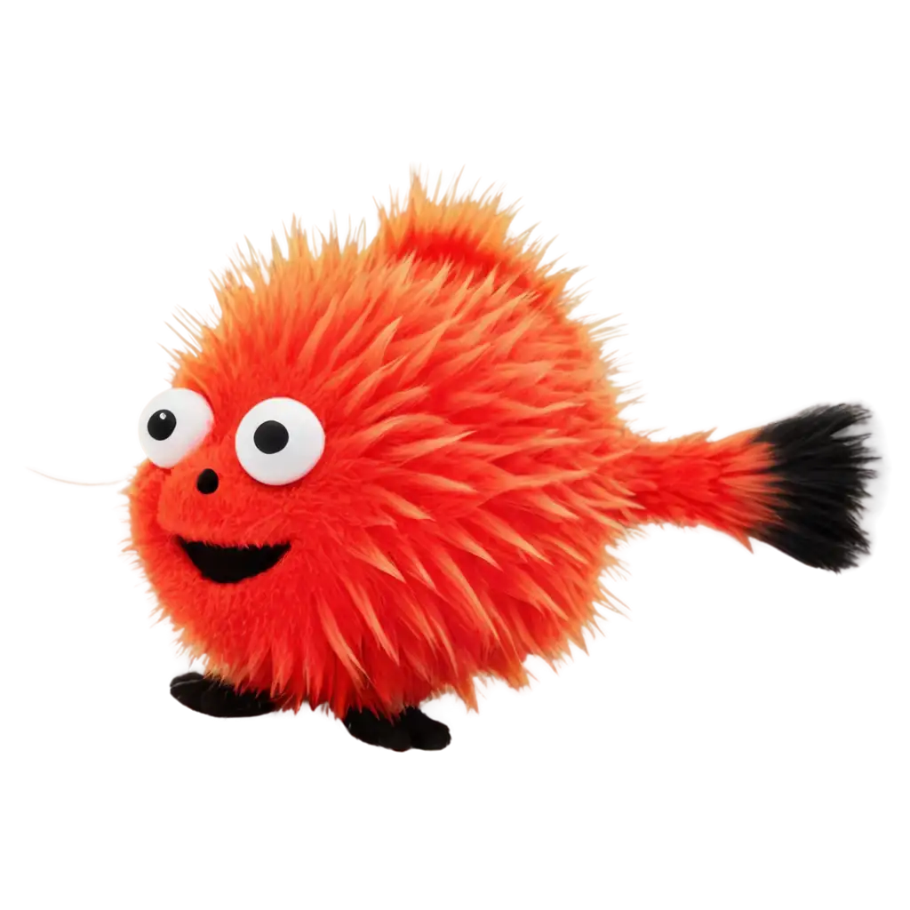 Elmo-Inspired-Red-Puffer-Fish-Muppet-PNG-High-Quality-and-Clarity-for-Versatile-Use