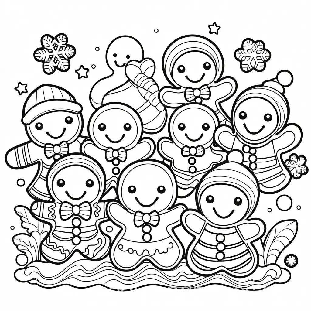 Kawaii-Style-Gingerbread-Men-Coloring-Page-for-Kids