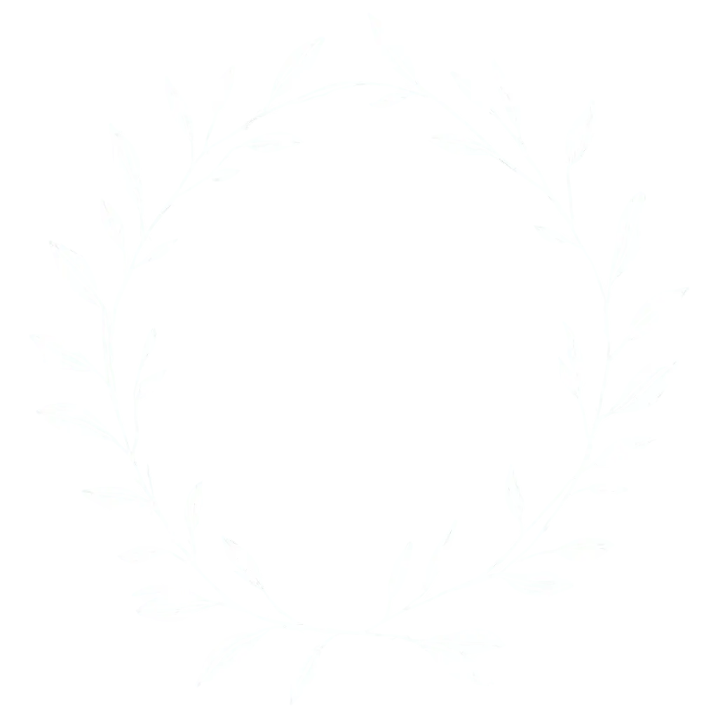 Hand-Drawn-White-Branch-Circle-with-Leaves-PNG-Image-Detailed-AI-Art-Prompt-Engineering