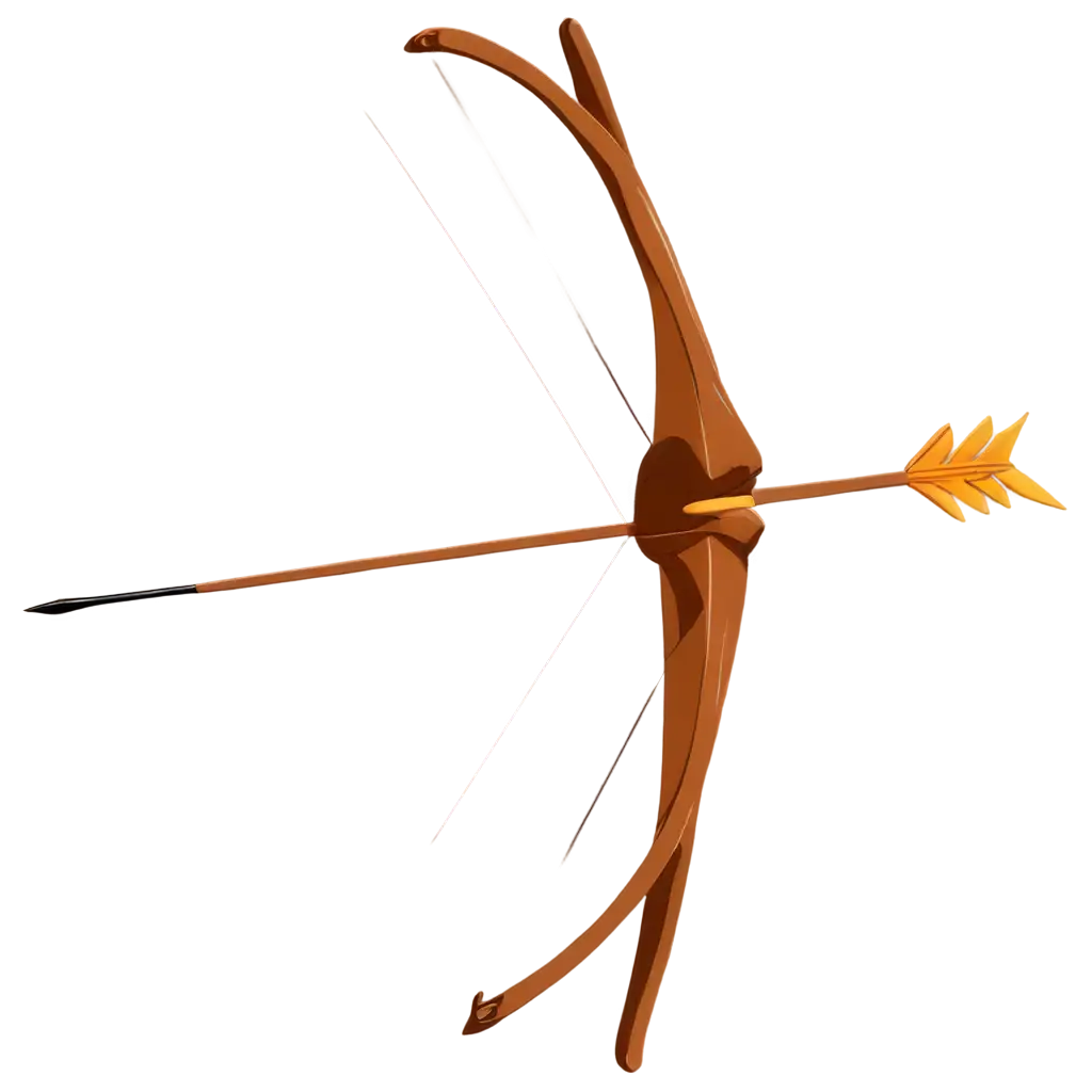 Bow-and-Arrow-Cartoon-PNG-HighQuality-Image-for-Multiple-Uses