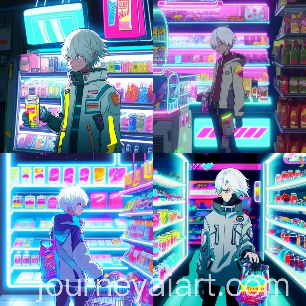 Futuristic-Anime-Boy-in-Brightly-Lit-Convenience-Store