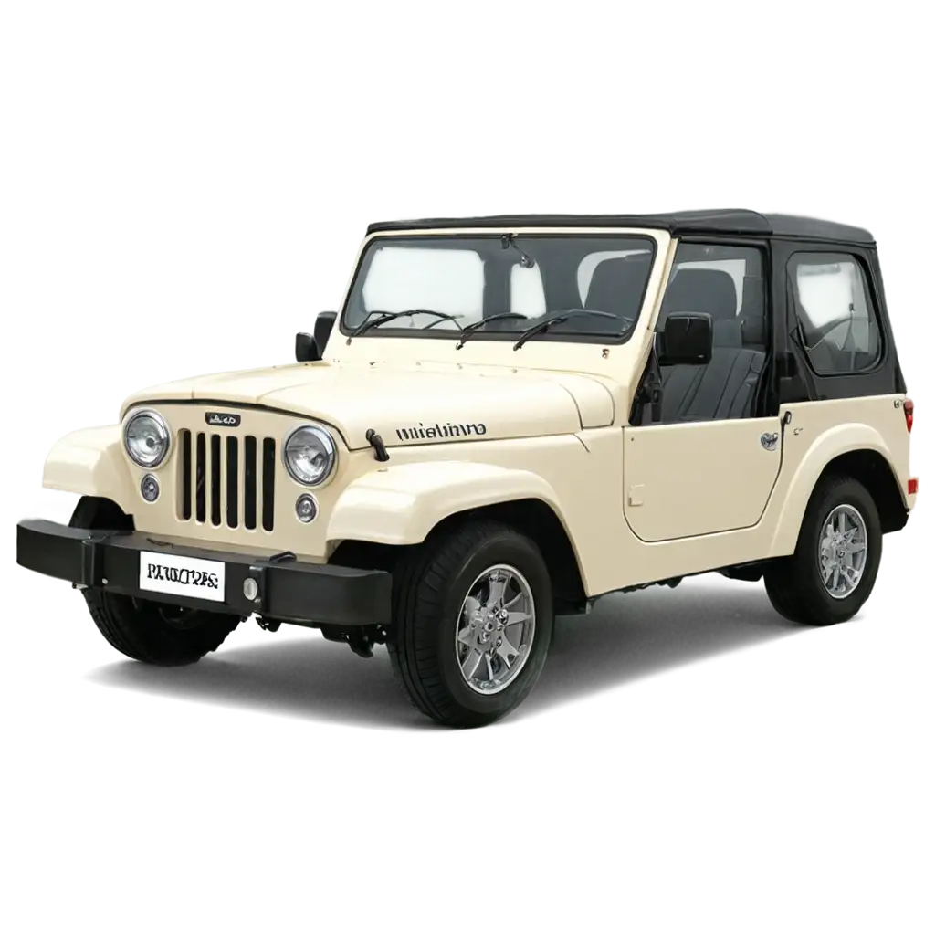 Mahindra-Thar-PNG-Image-HighQuality-Transparent-Format-for-Versatile-Use